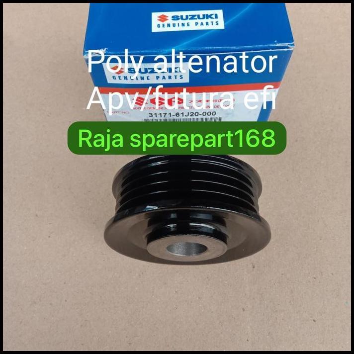BEST DEAL PULLEY ALTENATOR POLY DINAMO AMPER AMPERE SUZUKI APV FUTURA EFI ORI 