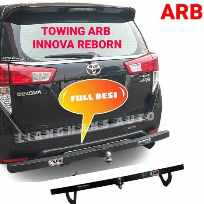 Towing Bar ARB Pengaman Bemper Belakang ARB Full Besi INNOVA REBORN