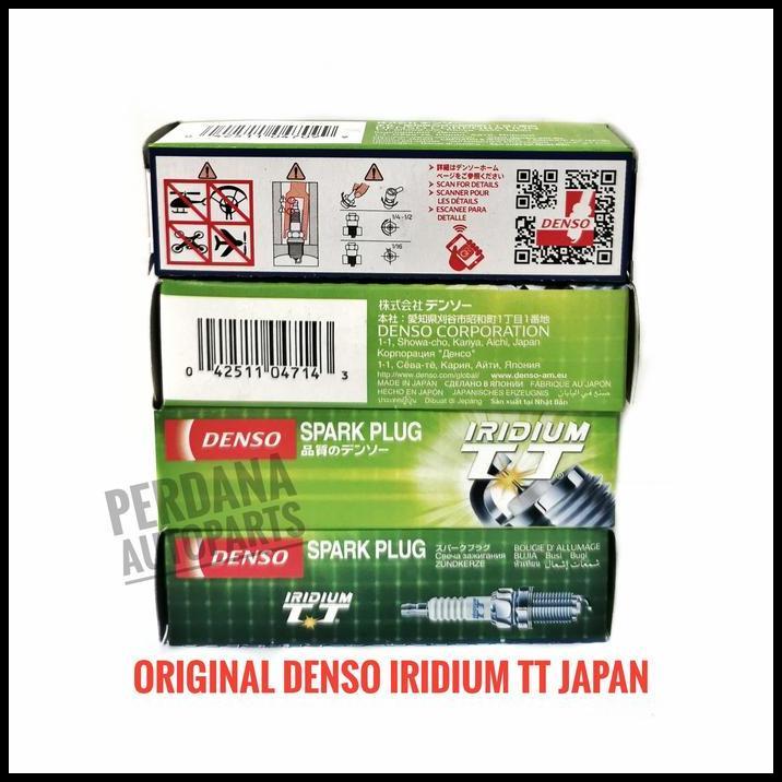 DISKON BUSI HONDA HRV 1.8 ORIGINAL DENSO IRIDIUM TT (DOUBLE NEEDLE) JAPAN 