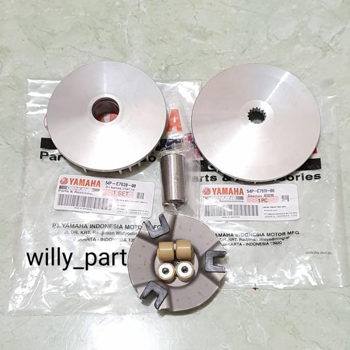 RUMAH ROLLER SET + KIPAS RUMAH ROLLER MIO J / XRIDE / MIO SOUL GT 110