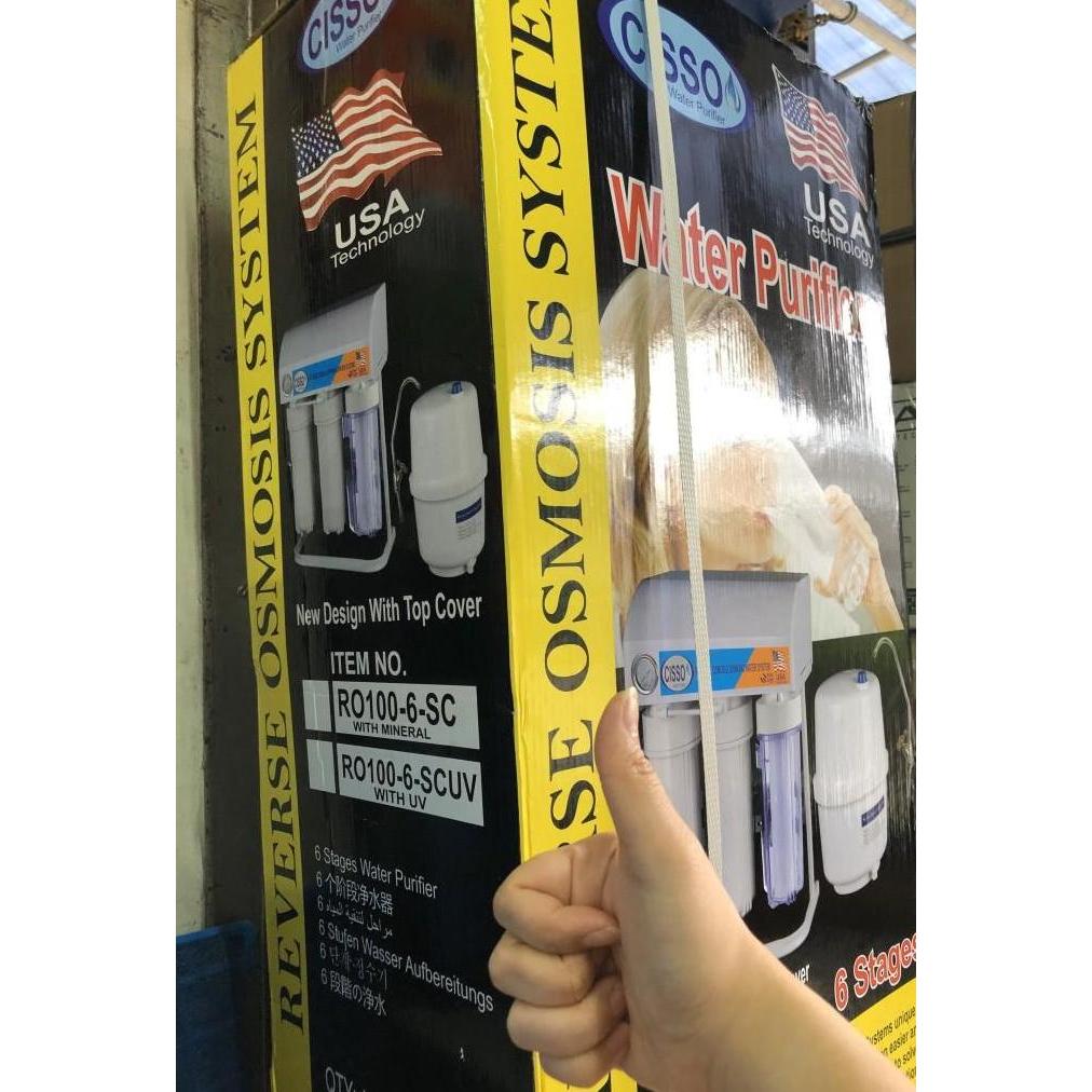 Paket mesin RO - Water Purifier Cisso 100 Gpd/ filter air minum
