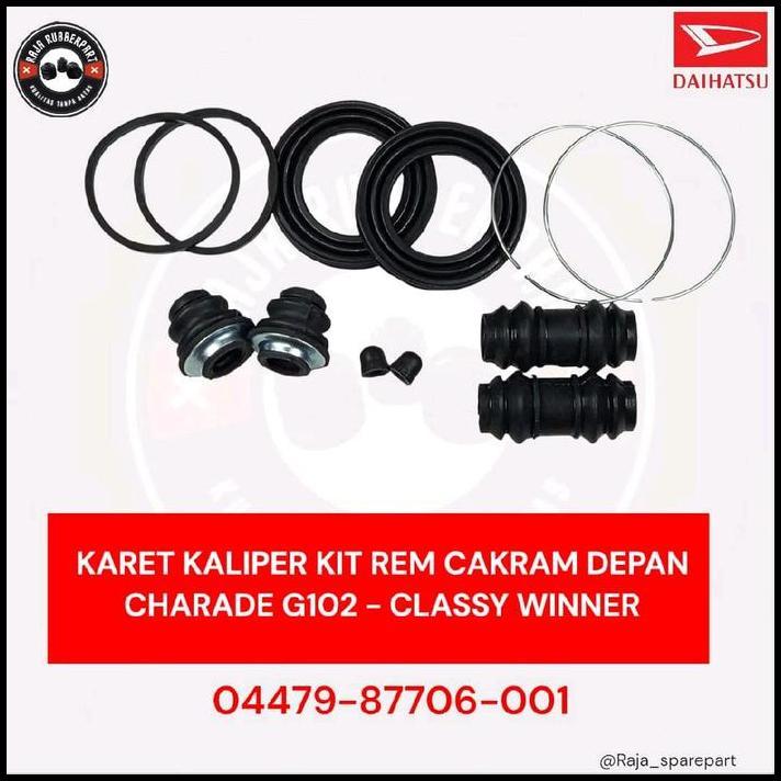 GRATIS ONGKIR CALIPER KALIPER KIT KARET REM CAKRAM DEPAN CHARADE G102 CLASSY WINNER 