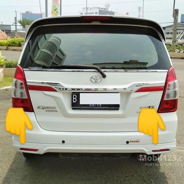 Body Kit Bodykit Spoiler Bumper Bemper Belakang Innova Luxury Original Baru