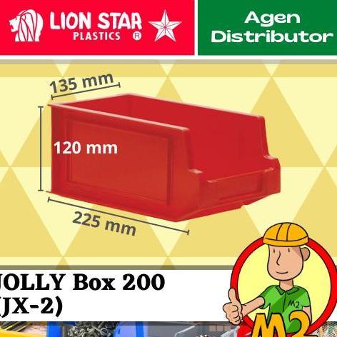 Lion Star JX-2 Kotak Sparepart / Kotak Baut / JOLLY Box no.200