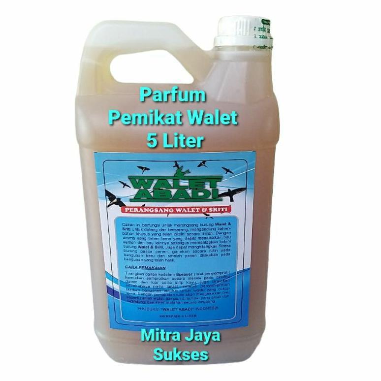 Walet Abadi parfum dinding aroma pemikat walet 5 liter