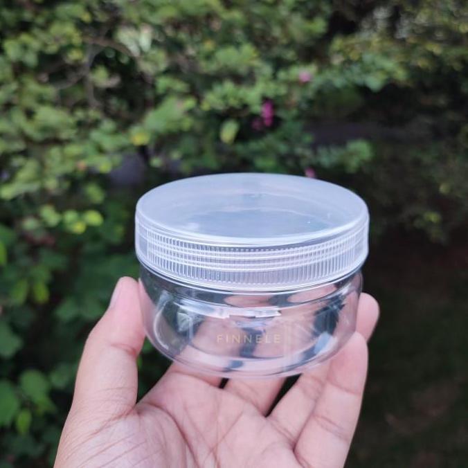 Toples Tabung 200ml / Toples Jar Plastik 200ml / Toples Kue Kering