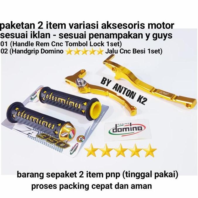 Handle Rem Paket Handgrip Handfat Variasi Motor Aerox 155/Freego/Lexi