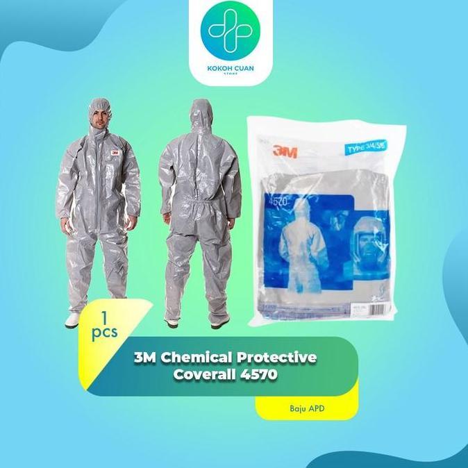 3M Chemical Protective Coverall 4570