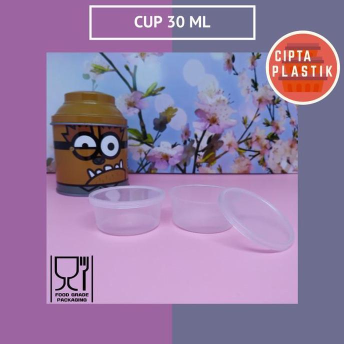 Tempat Saos 30ml/Cup Mini/Thinwall/Mayonaise/Cup Plastik/Wadah Plastik