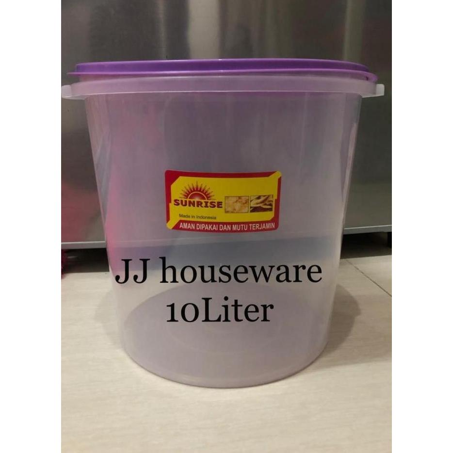 Toples Plastik 10 Liter Sunrise