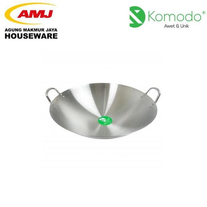 TERMURAH - WAJAN STAINLESS / KUALI KAMILIA 30 CM KOMODO