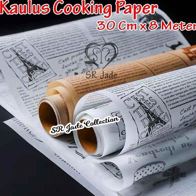 Equipment- Kaulus Baking Paper Cooking Paper Newspaper Vintage Kertas Roti Baking