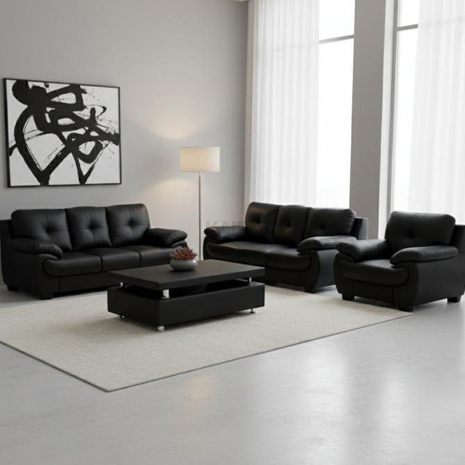 Kaisa Furniture Sofa Modern Dakron 321 Seat Dudukan Meja Desain Minimalis Kualitas Terbaik Untuk Rua