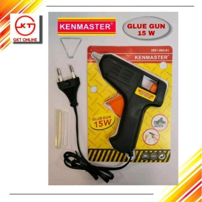 Glue Gun Kenmaster 15 Watt Alat Lem Tembak Kenmaster Glue Gun Kecil Terbaru 