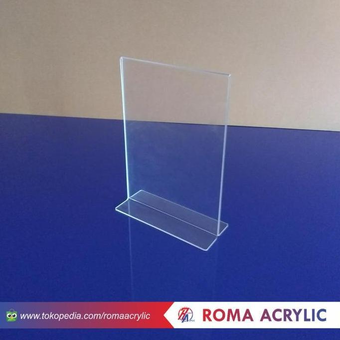 Stack- Acrylic Tempat Menu / Display Menu A5