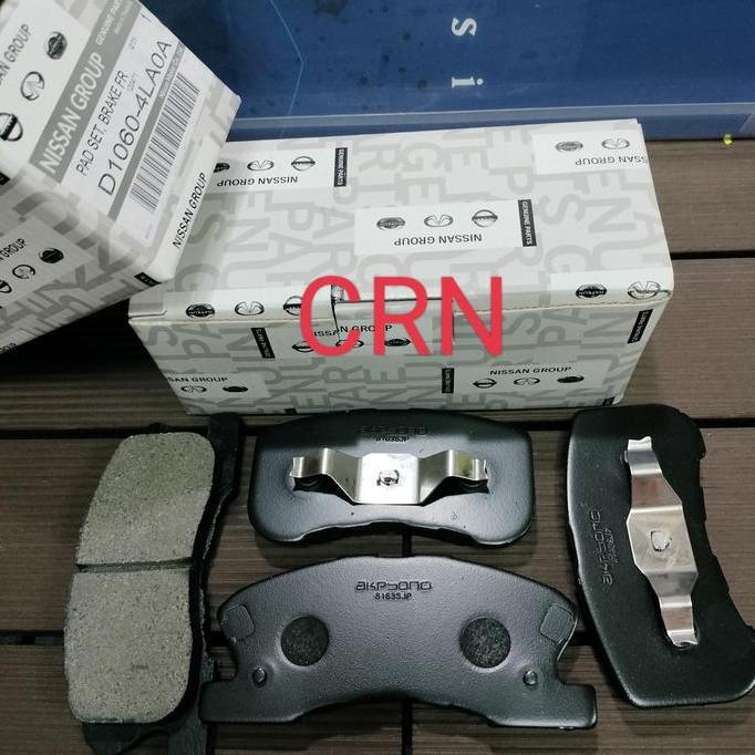 HAYVEZZA KAMPAS REM DEPAN NISSAN DATSUN GO 1SET AKEBONO GN