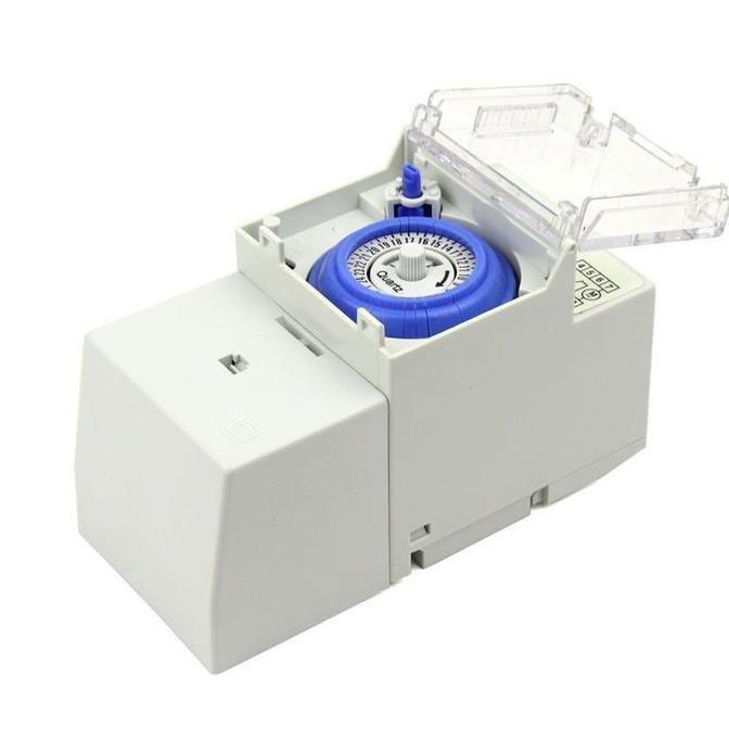 Timer Analog SUL181H Switch Switcher 24 Jam/H Panel Lampu Otoma