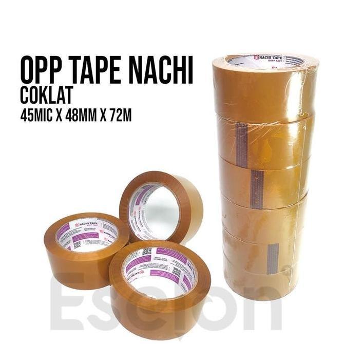 Lakban NACHI / lakban OPP Nachi 100yard*48mm