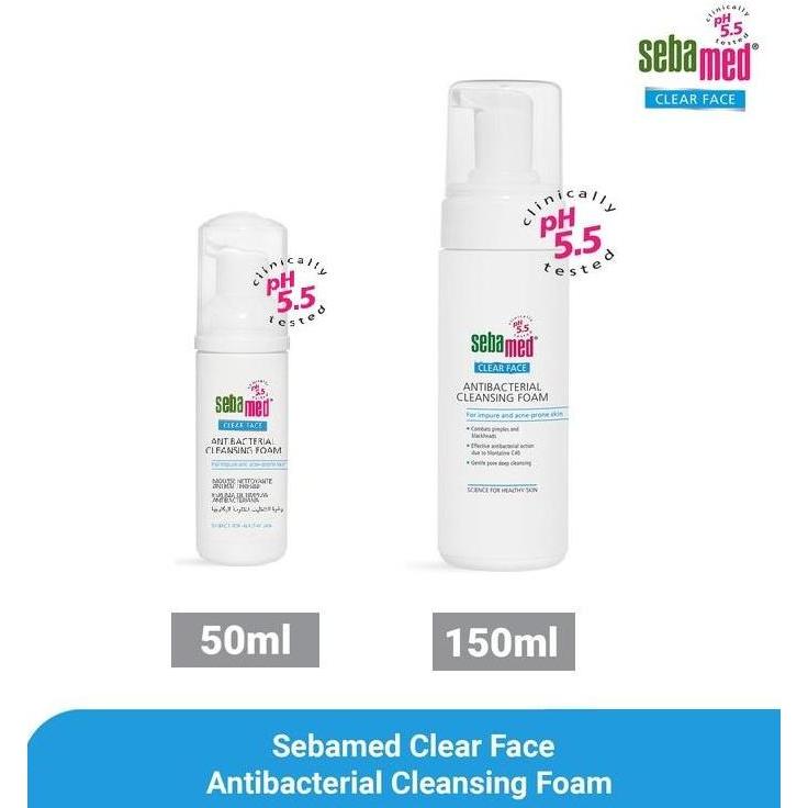 Sebamed Clear Face Anti Bacterial Cleansing Foam 150ml 150 ml