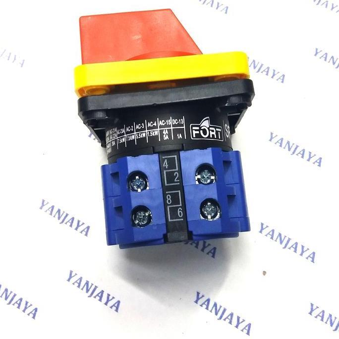 Household - Rotary Switch 2Pole On Off/Selector Switch 2Pole On Off