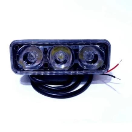Unik Lampu Sorot Bar Worklight Motor Lampu Kabut Cree 3 Mata 12 Volt Cod