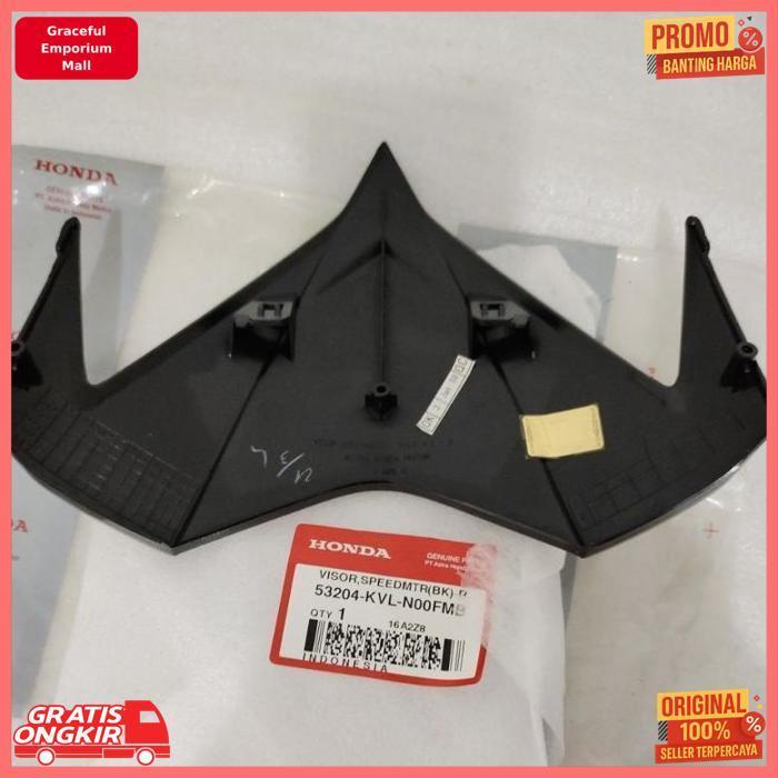 Termurah Visor Batok Lampu Depan Speedometer Honda Supra X 125 Batman Original 53204-Kvl-N00Fmb
