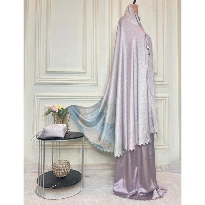 All New Mukena Dewasa Armani Silk Premium Mukena 2In1 Dilengkapi Tas Kotak Resleting