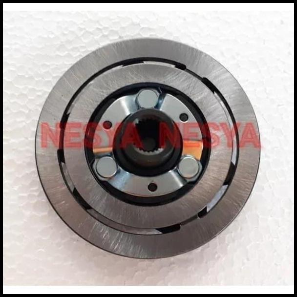 TERLARIS CENTER PIECE KOPLING PULY KOMPRESOR AC MOBIL SUZUKI GRAND ESCUDO 1.6 L 