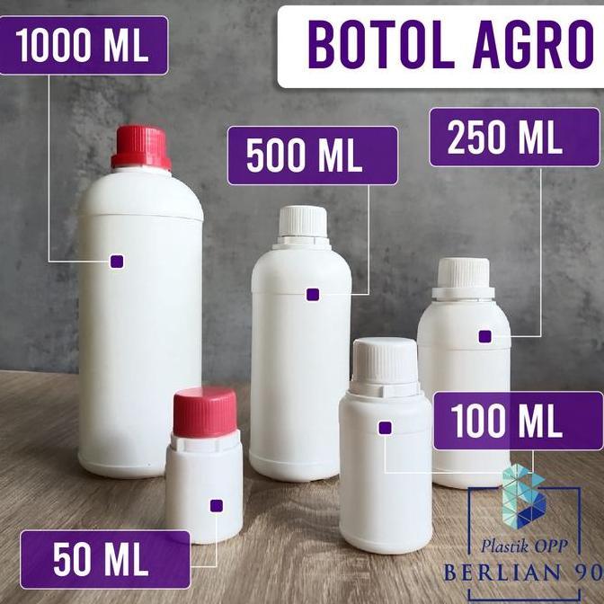 Grosir Botol Agro 1 Liter/  Botol Plastik 1 Lt / Agro 1000 Ml /  Botol Pupuk