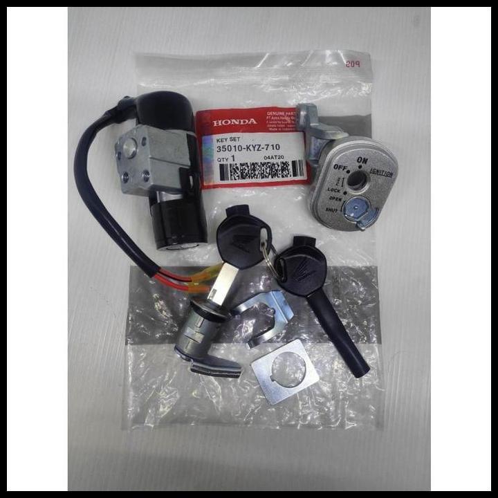 DISKON KUNCI KONTAK JOK KEYSET SET ASSY HONDA SUPRA X 125 KVL 