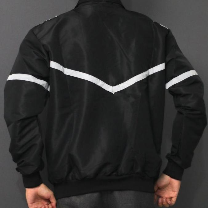 Jaket motor hitam polos - jaket bomber hitam - jaket motoran hitam polosan MS