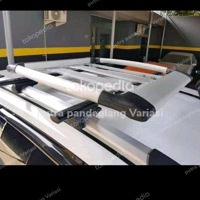 Roof Rack Bagasi Atas Mobil Universal Plus Cross Bar Rush Lama / Terios Lama 2008 - 2017 Merek Sun R