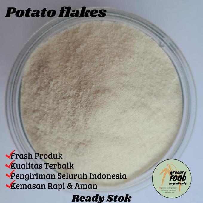 POTATO FLAKES 500GRAM / TEPUNG KENTANG KASAR / MASHED POTATO FLAKES