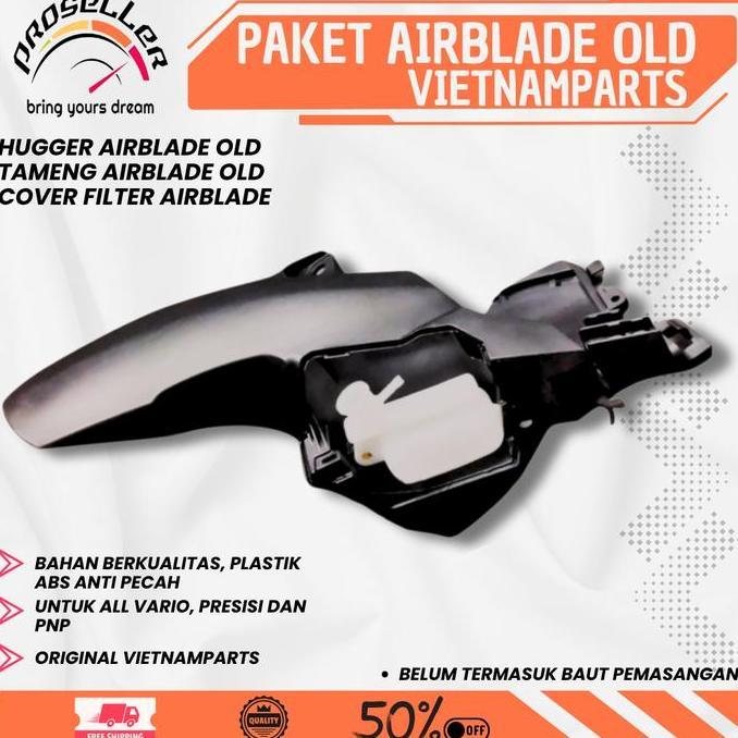 Promo HUGGER SPAKBOR KOLONG VARIO 125 150 HUGGER AIRBLADE ORIGINAL PNP VARIO 110/125/150 HUGGER LED 