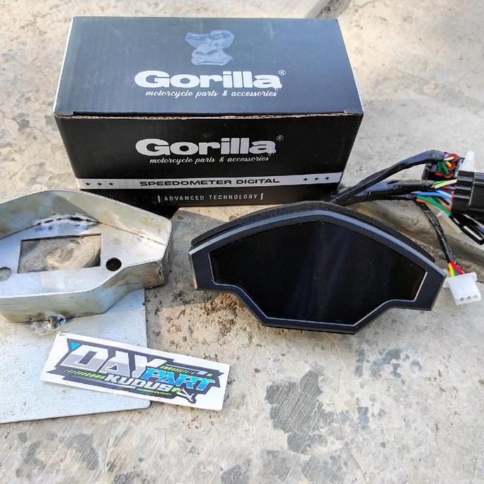 Speedometer Gpx Full Digital Import Gorilla Set Sensor Magnit Magnet Dan Soket Spedometer Digital Fu