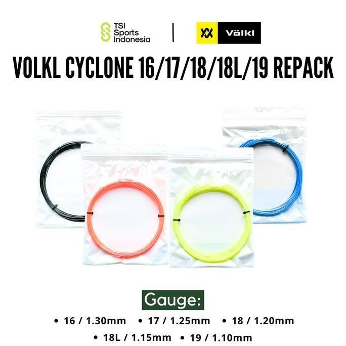 Senar Raket Tenis Volkl Cyclone 16/17/18/18L/19 String Original Repack