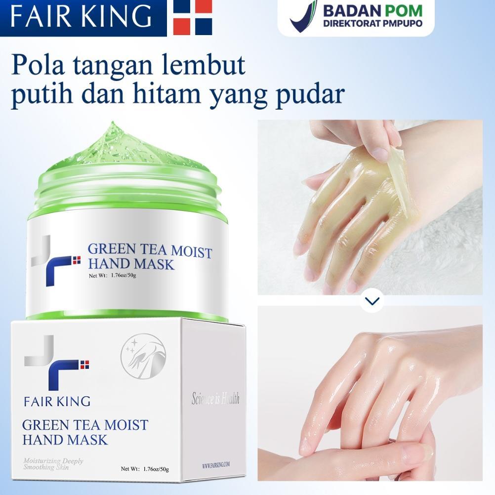 NEW FAIR KING BPOM Green Tea Moisturizing Hand Wax Hand Repair Exfoliating Calluses Film Anti-Aging 