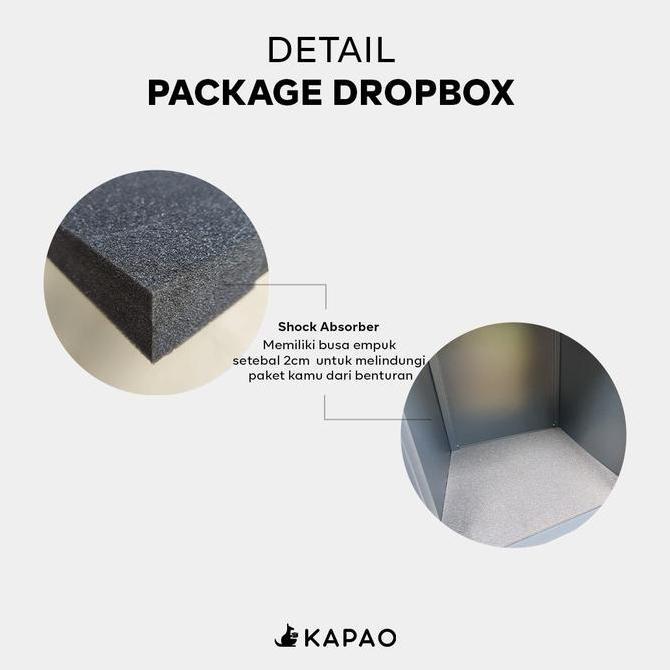 Sale Ready Stock Kotak Paket Rumah Black Hitam Kapao