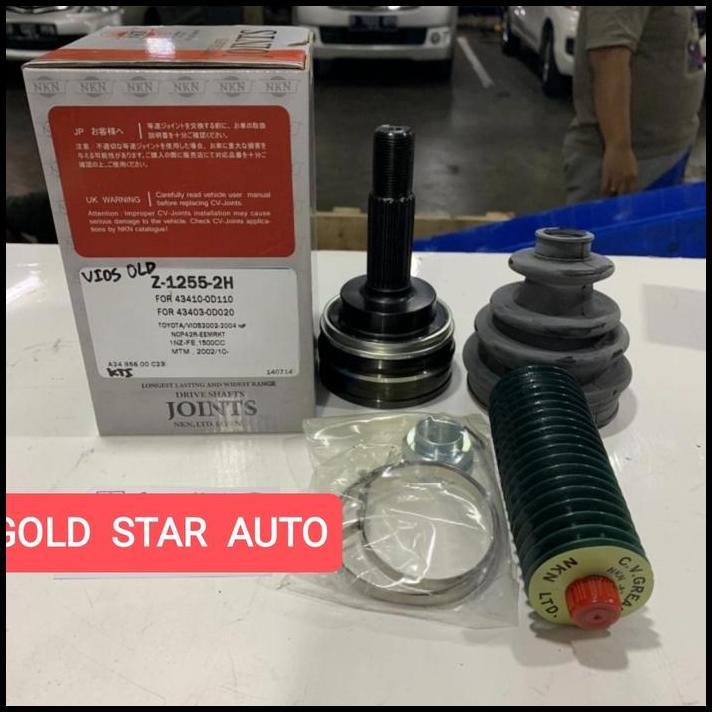 DISKON AS RODA LUAR CV JOINT OUT VIOS LAMA OLD TAHUN 2002 2003 2004 2005 2006