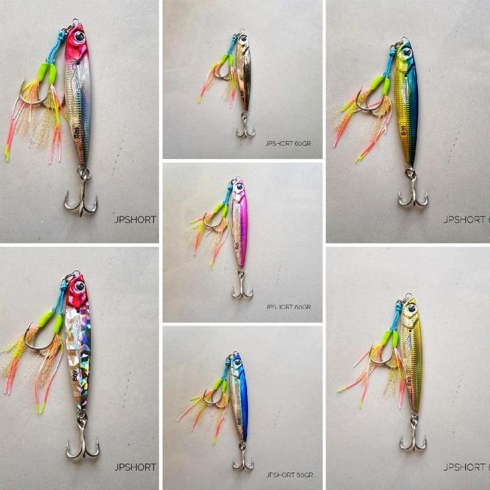 Metal Jig Jigpara Short 60gr - KOMPLIT