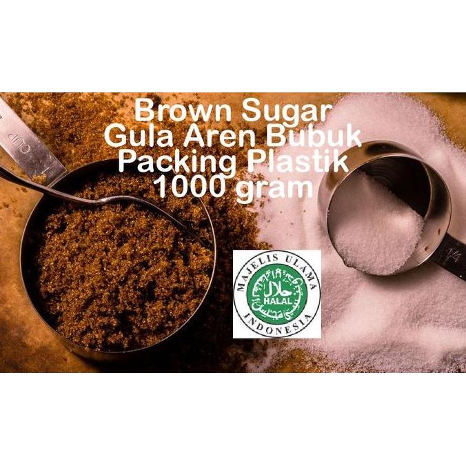 Spice- Gula Aren Brown Sugar Bubuk Palm Sugar 1Kg Termurah
