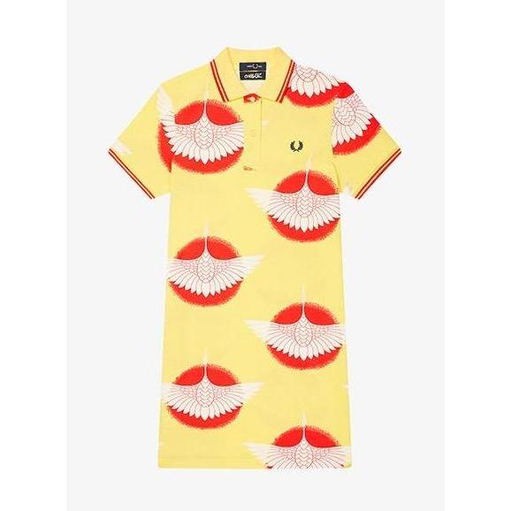 Fred Perry x Gorillaz Dress Polo Shirt Women Original terlaris