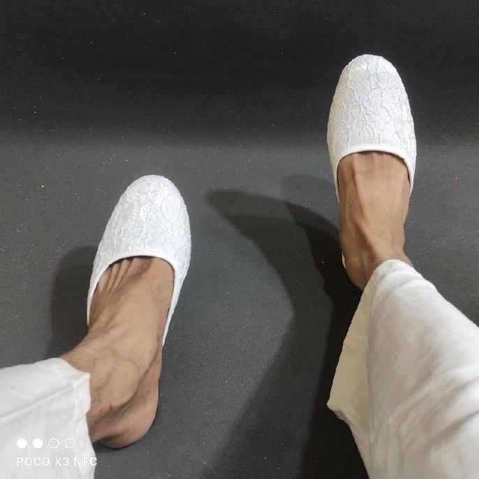 GHAZIA - 109 Sendal Pengantin Cowok Brukat Premium Polos heels lamaran sepatu pantofel HM