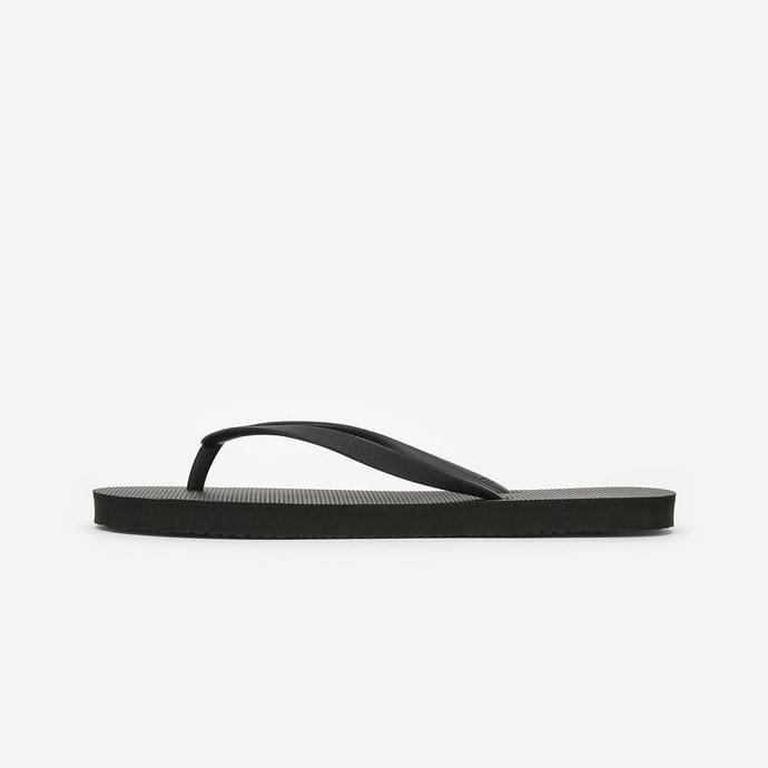 Vandring- Decathlon Olaian Sandal Jepit Wanita 100 - Hitam - 8731819