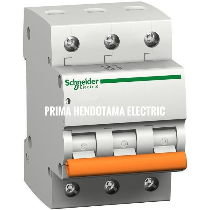 MCB Schneider 25A 3 Phase | MCB Schneider 25A/3P Domae