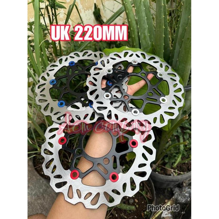 Disc Piringan Cakram 220Mm+Breket Model Psm Mio Soul-Sporty-Smile-Xeon