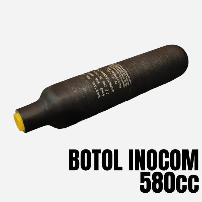 BOTOL oksigen INOCOM COMPOSITE CARBON KOREA 580CC (AS466)