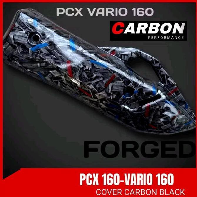 Tutup Knalpot Pcx 160 Carbon Forged / Tutup Knalpot Pcx 160 Carbon Forged Vario 160 Carbon Forged Gl