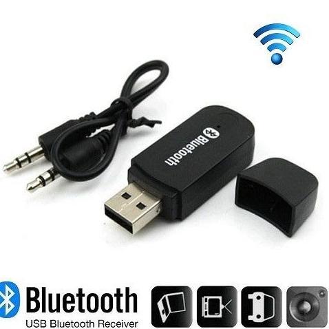 USB BLUETOOTH WIRELESS STEREO AUDIO MUSIC RECEIVER TRANSMITTER ADAPTER MOBIL SPEAKER 5V STEREO 3.5MM