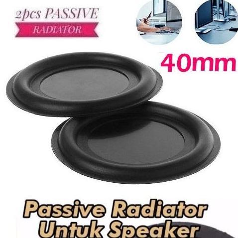 2 PCS WOOFER VIBRATION MEMBRANE 40MM BASS RADIATOR PASSIVE SPEAKER DIY 4CM PENAMBAH PENGUAT BASS SPI